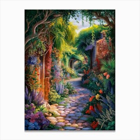 Garden Path 2 Canvas Print