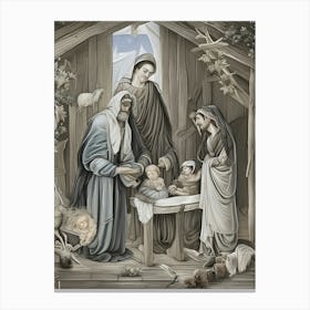 Nativity 11 Canvas Print