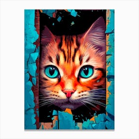 Cute cats Canvas Print