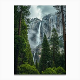 Waterfall Forest (21) Canvas Print