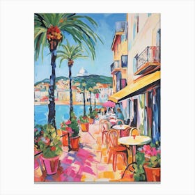 Cannes France 6 Fauvist Painting Canvas Print