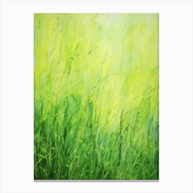 Green Grass 3 Canvas Print