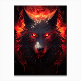 Wolf Art 2 Canvas Print