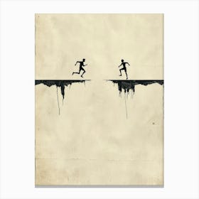 Running Man Canvas Print