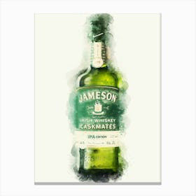 Jameson Irish Whiskey Canvas Print