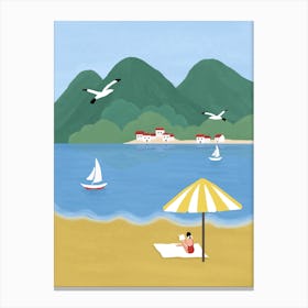 Montenegro Beach Canvas Print