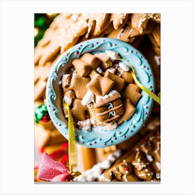 Gingerbread House Canvas Print