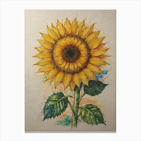 Sunflower 9 Canvas Print