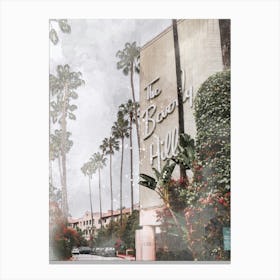 The Beverly Hills Hotel, Los Angeles, America Canvas Print