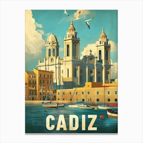 Cadiz Spain Canvas Print