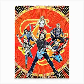 Foo Fighters Canvas Print