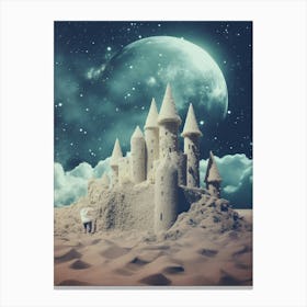 Cosmic sandcastle 1 Canvas Print