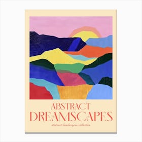 Abstract Dreamscapes Landscape Collection 68 Canvas Print