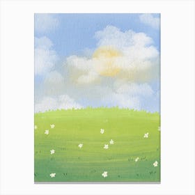 Sunny Day In The Countryside Canvas Print