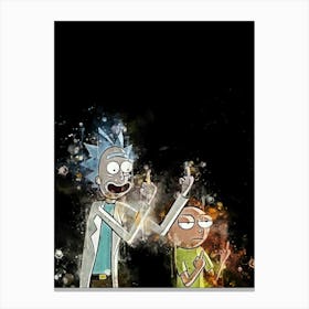 Rick And Morty 1 Canvas Print