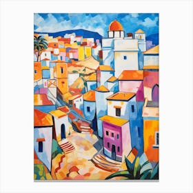 Rabat Morocco 1 Fauvist Painting Canvas Print