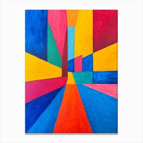 Geometrical Abstract 1 Canvas Print