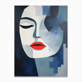 Woman'S Face 36 Canvas Print