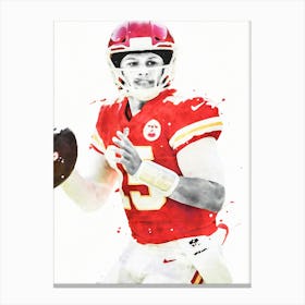 Patrick Mahomes Kansas City 1 Canvas Print