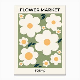 Flower Market Tokyo 02 Canvas Print