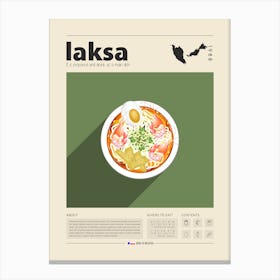 Laksa Canvas Print