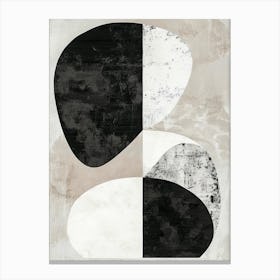 Doha Stone Park Bauhaus Minimalist Canvas Print