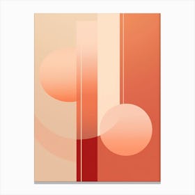 Minimalistic Abstract Geometry 9 Canvas Print