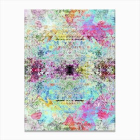 Multicoloured Layers Canvas Print