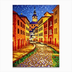 Mosaic Painting 1 Canvas Print