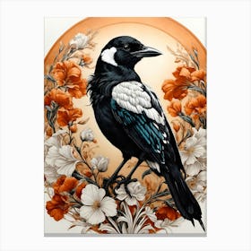 Magpie Canvas Print