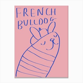 French Bulldoggo Canvas Print