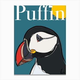 The Puffin Canvas Print