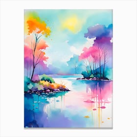 Watercolor Painting 6 Canvas Print