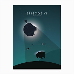 Star Wars Return Of The Jedi Canvas Print