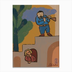 The Piper Canvas Print