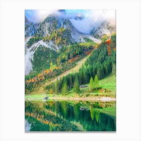Autumn In The Alps 11 Canvas Print