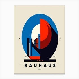 Bauhaus exhibition print 2 Stampe su tela