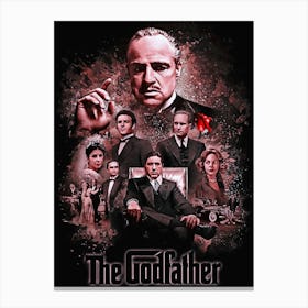 Godfather 10 Canvas Print