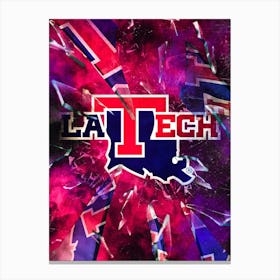 Louisiana Tech Bulldogs 1 Canvas Print