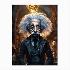 Albert Einstein 2 Canvas Print