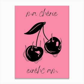 No Cherry Eucan Canvas Print