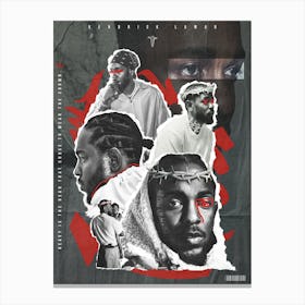 Kendrick Lamar Art Canvas Print