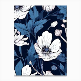 Floral Pattern 22 Canvas Print