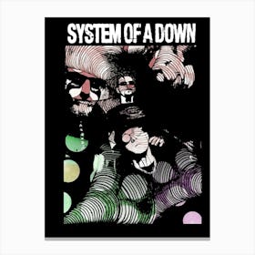 System Of A Down 6 Canvas Print