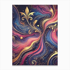 Abstract Painting Canvas Print