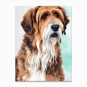 Otterhound Watercolour dog Canvas Print