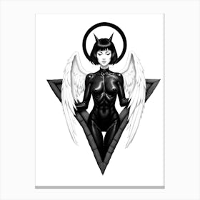 Angel Lilith (D) Canvas Print