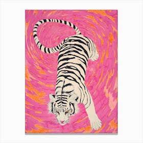 White Tiger Canvas Print