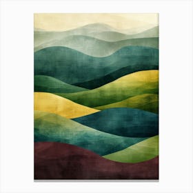 Abstract Landscape Painting 19 Canvas Print