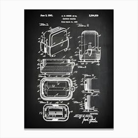 Kitchen Art Kitchen Toaster Poster Kitchen Patent Kitchen Wall Art Vintage Kitchen Poster Toaster Cook Print, Patent Print Hk6191 Canvas Print